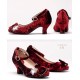 Iris Corolla Elizabeth Double Layer Velvet Shoes(Reservation/5 Colours/Full Payment Without Shipping)